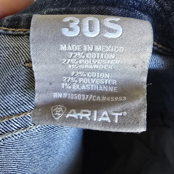 Ariat Rebar Womens Mid Rise Bootcut Cargo Pocket Riveter Jeans, Size 30 Short - Picture 8 of 10